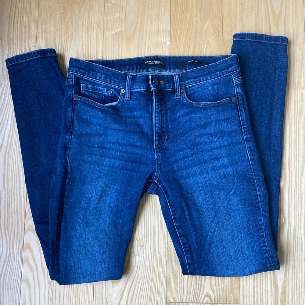 Banana Republic Premium Denim Skinny Jeans 29L